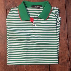 Stripes golf polo shirt